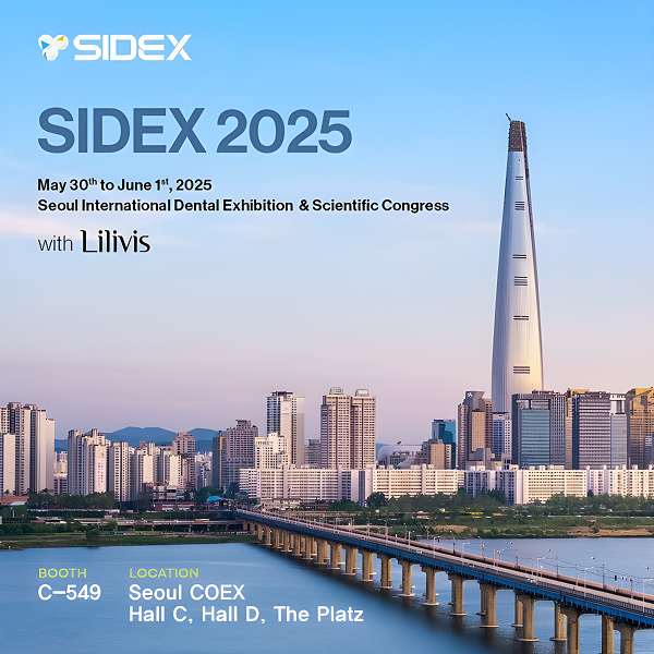 Lilivis integrated digital dental system and OCTiX oral scanner at SIDEX 2025
