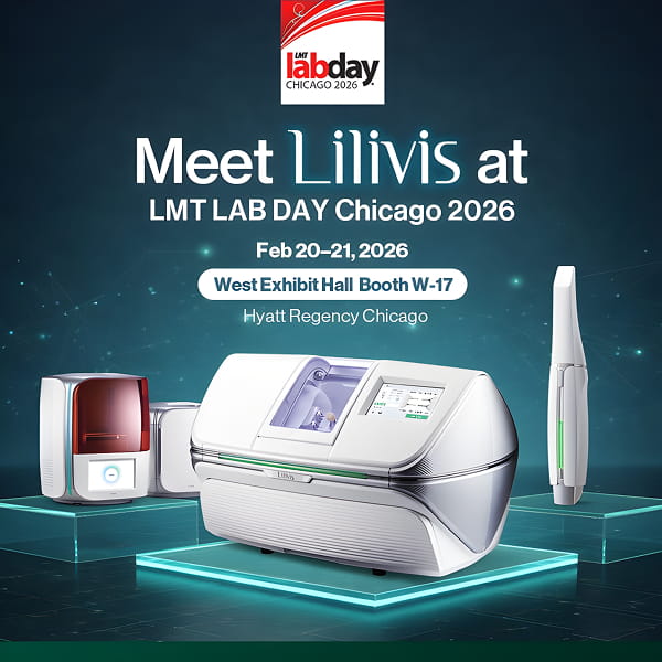 Lilivis end-to-end chairside digital dentistry integrated lineup at LMT LAB DAY 2026